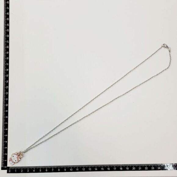 Brand New Hello Kitty Bunny Style Silver Necklace - Picture 4 of 5